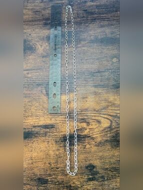 Retired James Avery Oval Links Necklace